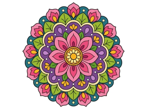 Mandalas coloring pages category cover