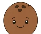 cute smiling coconut fruit